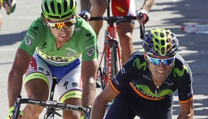 Alejandro Valverde ließ auch Sprint-Star Peter Sagan hinter sich