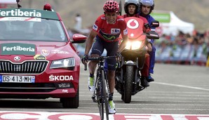 Nairo Quintana verteidigte das Rote Trikot der Spanien-Rundfahrt
