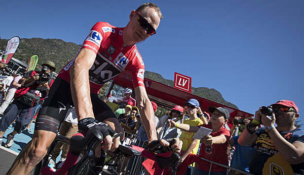 Chris Froome ist nach dem Tour-Sieg auch bei der Vuelta in bestechender Form