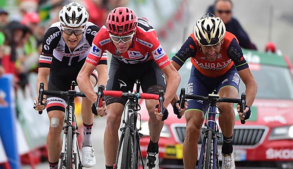 Chris Froome greift nach dem Gesamtsieg bei der Vuelta a Espana