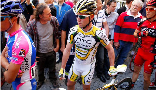 Mark Cavendish muss weiter auf seinen ersten Etappen-Erfolg bei der Tour warten