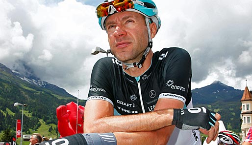 Jens Voigt (39) vom Team Leopard Trek geht in seine 14. Tour de France