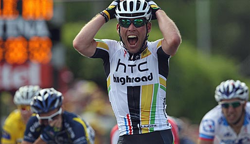 Mark Cavendish hat bisweilen Probleme mit seinem Schließmuskel