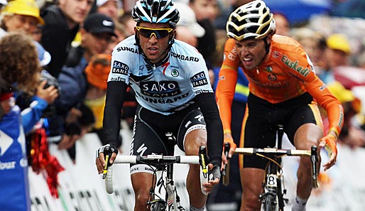 Die spanische Allianz: Contador und Sanchez versuchten, die restlichen Favoriten abzuhängen