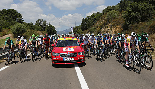 Die 100. Ausgabe der Tour de France startet in Porto-Vecchio