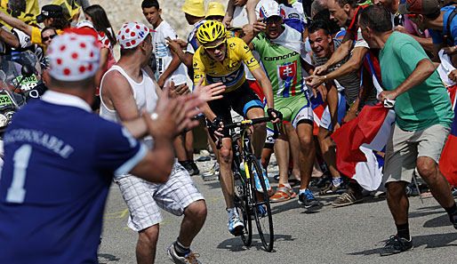Am Mondberg lieferte Chris Froome sein Meisterstück bei der 100. Tour de France ab