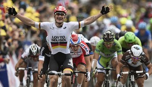 Andre Greipel holte sich den Sieg auf der sechsten Etappe der Tour de France