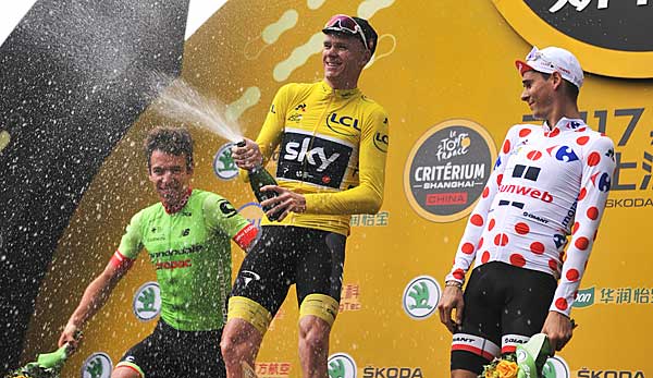 Chris Froome holte 2017 seinen dritten Sige bei der Tour de France in Folge.