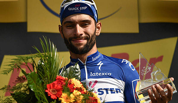 Fernando Gaviria hat die 4. Etappe gewonnen.