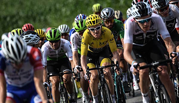 Gerait Thomas führt die Gesamtwertung der Tour der France nach 18 Etappen an.
