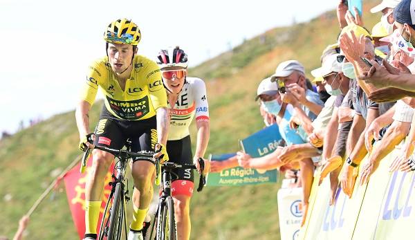 Primoz Roglich führt nach 13 Etappen das Gesamtklassement der Tour de France an.