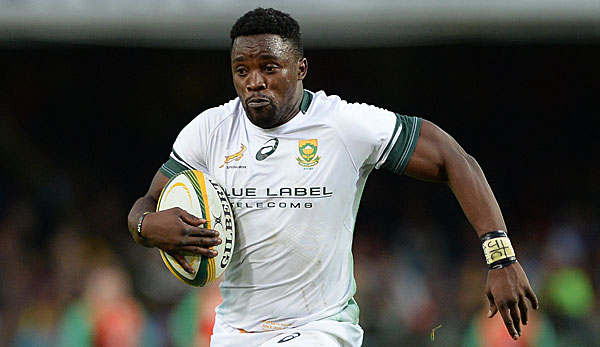 Lwazi Mvovo wird beim Auftakt zur Rugby Championship fehlen