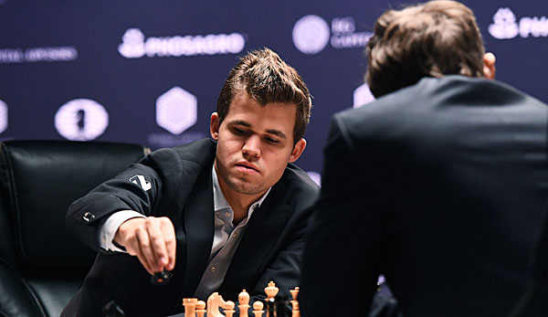 Magnus Carlsen konnte bislang eine Partie gewinnen