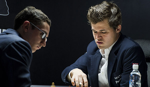 Magnus Carlsen und Fabiano Caruana trennten sich erneut Unentschieden.
