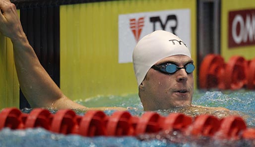 Steffen Deibler schwamm sowohl im Vorlauf als auch im Halbfinale 23,56 Sekunden