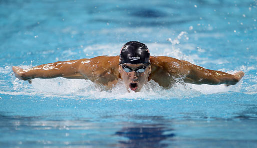 Michael Phelps gewann 2008 in Peking acht Goldmedaillen und stellte sieben Weltrekorde auf