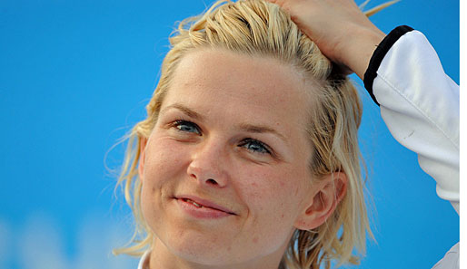 Britta Steffen wurde 2008 zur deutschen Sportlerin des Jahres gewählt