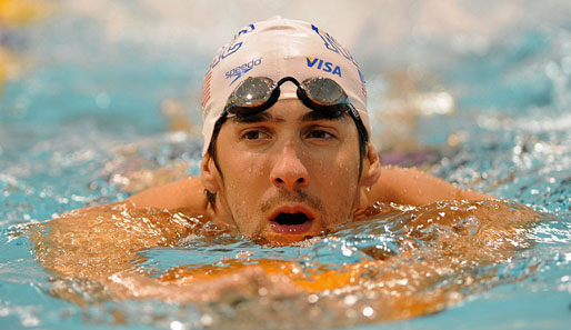 Michael Phelps kann noch nicht an seine Erfolge von 2008 anknüpfen