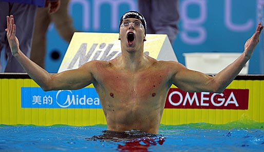 Schwimm-Weltmeister Cesar Cielo wurde vor der WM in Shanghai des Dopings überführt