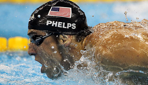 Michael Phelps hat in Shanghai über 200 Meter Schmetterling die Goldmedaille geholt