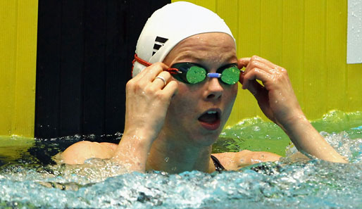Doppel-Olympiasiegerin Britta Steffen will 2012 in London nochmal richtig angreifen