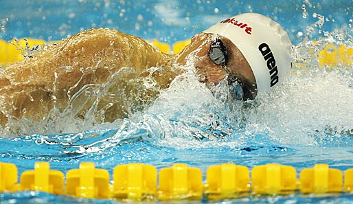 Paul Biedermann schwamm die 400 m Freistil in 3:40,40 Minuten