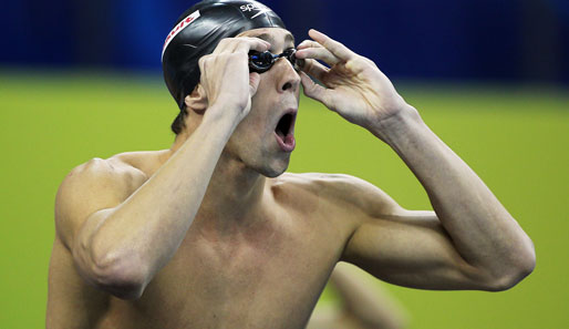 Der 14-fache Olympiasieger Michael Phelps war auch über 400 Meter Lagen nicht zu schlagen