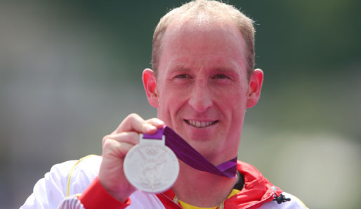 Freiwasser-Rekordweltmeister Thomas Lurz hatte bei Olympia 2012 die einzige Medaille geholt