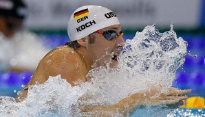 Marco Koch feierte den 200-m Sieg die ganze Nacht
