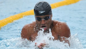 Joao Gomes gewann drei Goldmedaillen im Brustschwimmen