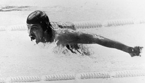 Mark Spitz pflügt durchs Wasser: 1972 war niemand schneller als er