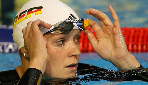 Schwimm-Weltmeisterin Janine Pietsch ist an Brustkrebs erkrankt