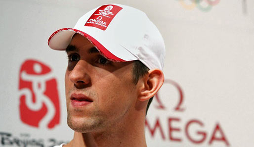 Schwimm-Star Michael Phelps (USA) holte bei Olympia 2008 acht Goldmedaillen - Rekord!