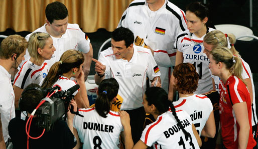 Dei deutschen Volleyballdamen treffen bei der Weltserie auf schwere Gegner