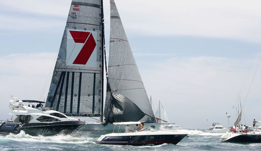 Die Yacht Wild Oats XI segelte zu einem historischen Sieg