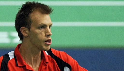 Marc Zwiebler ist seit Jahren der beste Badminton-Spieler Deutschlands