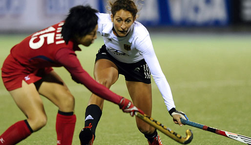 Die deutschen Hockey-Frauen bezwangen Japan mit 2:1
