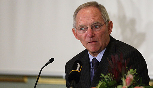 Bundesfinanzminister Wolfgang Schäuble wird von Thomas Köhler beschuldigt