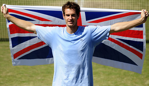 Andy Murray ist die große Tennis-Hoffnung der Briten