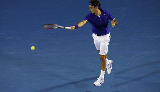 Roger Federer besiegte Marat Safin glatt in drei Sätzen