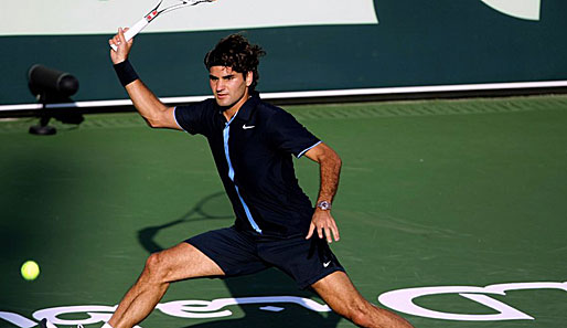 Das Jahr 2009 beginnt für Roger Federer mit einer Pleite gegen seinen Angstgegner Andy Murray