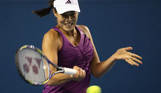 Ana Ivanovic erreichte 2008 das Finale in Melbourne und siegte in Paris