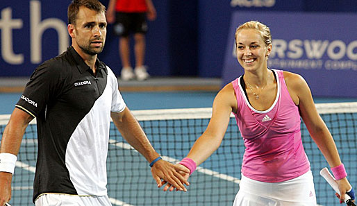Stehen in Australien im Halbfinale: Nicolas Kiefer und Sabine Lisicki