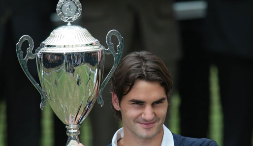 Roger Federer will seinen Titel in Halle verteidigen