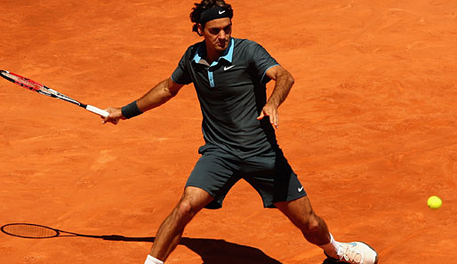 Überraschend deutlich gewann Roger Federer gegen Rafael Nadal auf dessen Lieblingsbelag