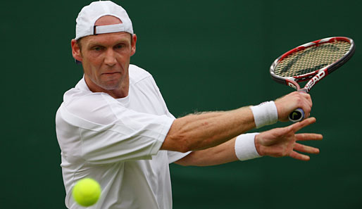 Rainer Schüttler erreichte 2008 das Halbfinale in Wimbledon