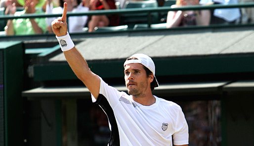 Wimbledon 2008 zog Tommy Haas in der dritten Runde gegen Andy Murray den Kürzeren