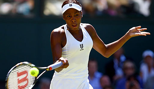 Venus Williams gewann bereits fünf mal in Wimbledon - zuletzt 2007 und 2008