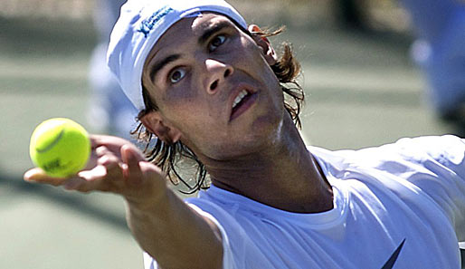 Wieder im Training: Rafael Nadal