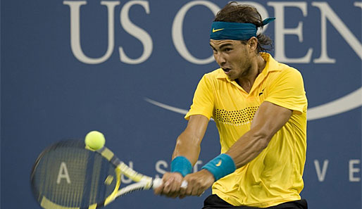 Rafael Nadal zog als letzter der Top 16 der Setzliste in die dritte Runde ein - ein Novum